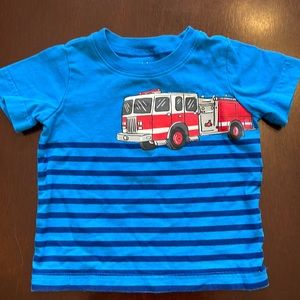 Carter’s fire truck shirt